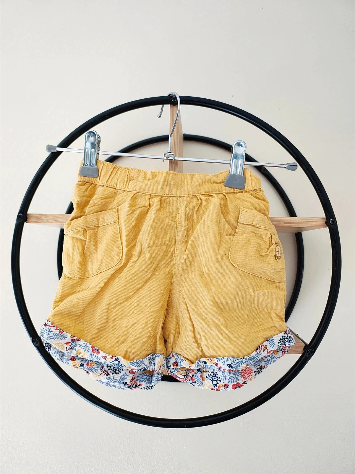 24 mois 2 ans short côtelé sergent major
